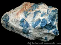 Lazulite Crystals in Matrix