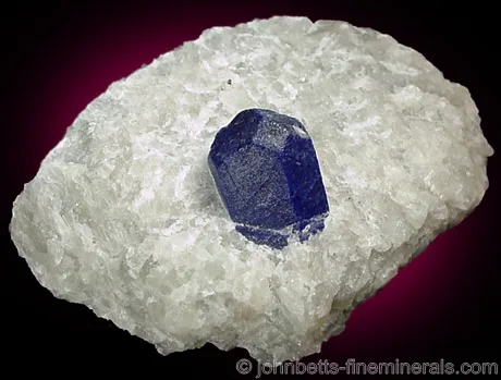 Sharp Lazurite Crystal