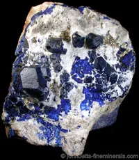 Multiple Lazurite Crystals