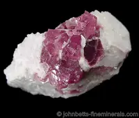 Bright Pink Lepidolite in Quartz