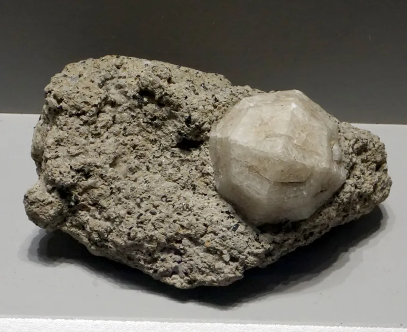 Perfect Leucite Crystal on Matrix