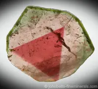 Zoned Liddicoatite Slice
