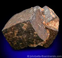 Limonite pseudomorphs after Pyrite