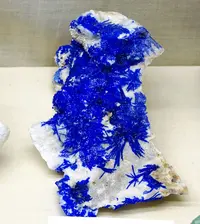 Electric Blue Linarite Sprays