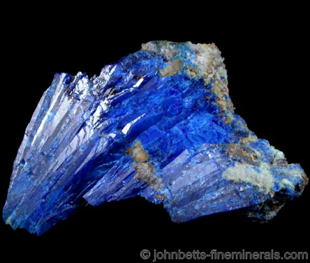 Radiating Linarite Crystals