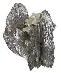 Spear-Shaped Loellingite on Quartz