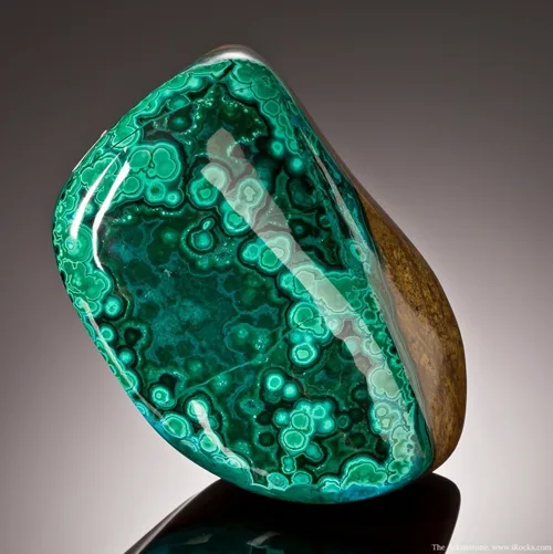 Polished Malachite & Chrysocolla