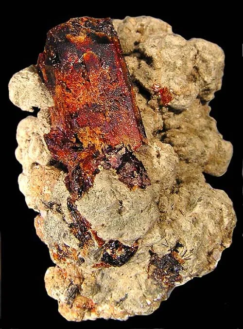 Large Manganoneptunite Crystal
