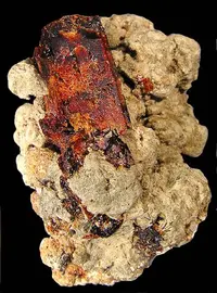 Large Manganoneptunite Crystal