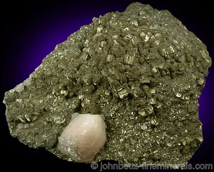 Marcasite with Calcite