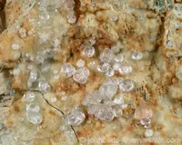 Melanophlogite (zoomed image)