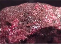 Mercury Blobs on Cinnabar