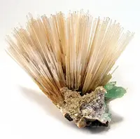Acicular Mesolite with Apophyllite
