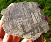 Polished Iron-Nickel Meteorite