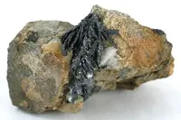 Miargyrite Crystal Spray on Matrix