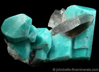 Amazonite with Smoky Quartz