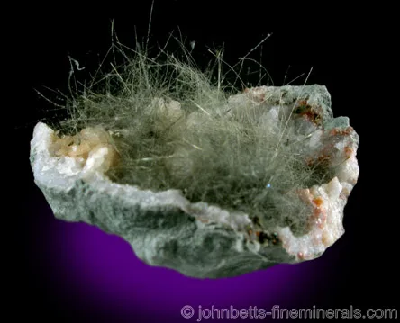 Hair-like, Capillary Millerite Needles