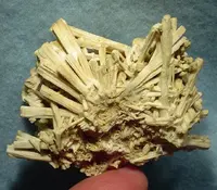 Cream Colored Natrolite Crystals