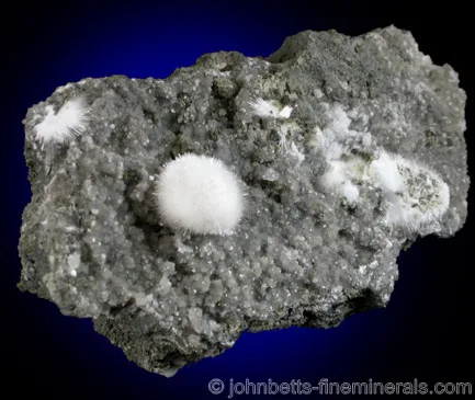 Rounded Acicular Natrolite Spray