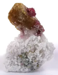 Norbergite with Spinel