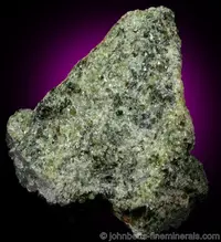 Peridot in Volcanic Rock