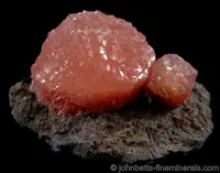 Pink Olmiite on Matrix