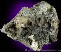 Pearcite with Native Silver