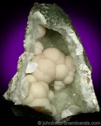 Pectolite on Datolite