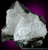 White Pectolite Mass
