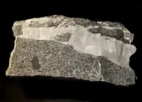 Pectolite Vein in Diabase