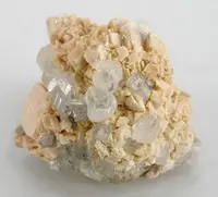 Phenakite on Dolomite Matrix
