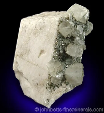 Phenakite on Microcline