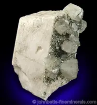 Phenakite on Microcline