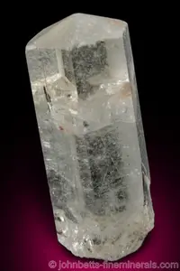 Prismatic Single Phenakite Twin