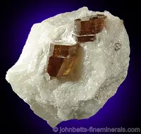 Transparent Phlogopite in Matrix