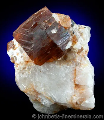 Phlogopite on Albite Matrix