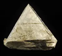 Triangular Phlogopite Crystal