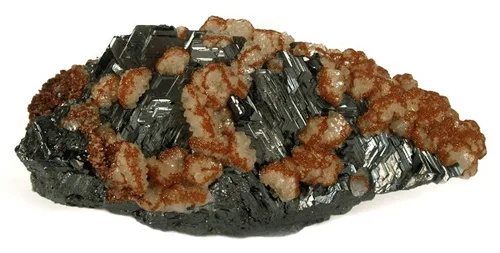 Polybasite, Calcite, and Stephanite