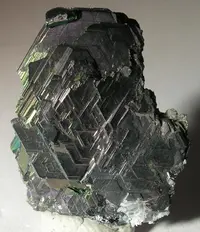 Iridescent Hexagonal Polybasite Blades