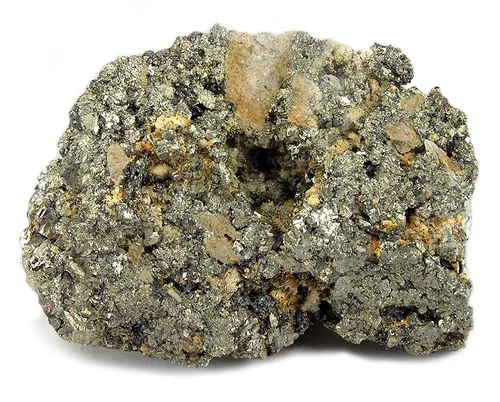 Polybasite with Pyrite