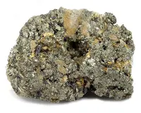 Polybasite with Pyrite