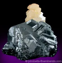 Polybasite-Pearceite with Calcite