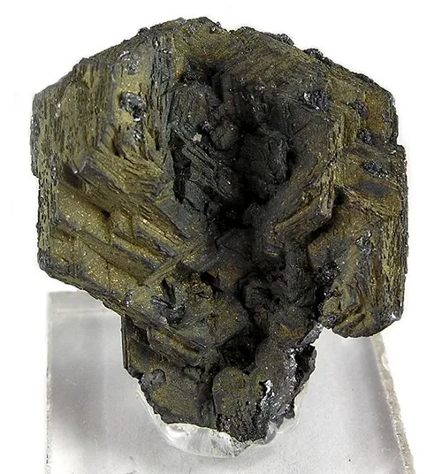 Hoppered Polybasite Crystals