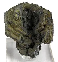 Hoppered Polybasite Crystals