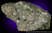 Powellite Replacing Molybdenite