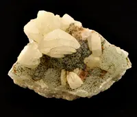 Pumpellyite with Datolite & Prehnite