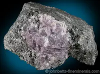 Purple Anhydrite on Matrix