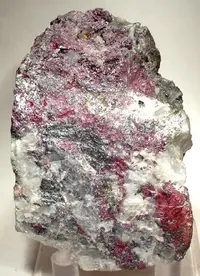 Red Encrusting Pyrargyrite