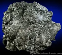 Pyrolusite Crystals in Thick Vein