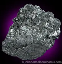 Pyrolusite Pseudomorph After Manganite